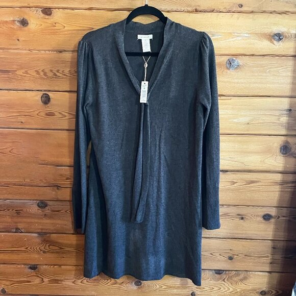 Max Studios Dresses & Skirts - NWT Max Studio charcol gray long sleeve dress Medium